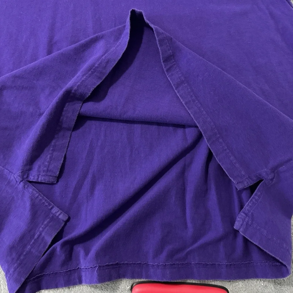 Vintage 90s Nike Niketown White Tag Purple Polo Shirt Mens‎ XXL Cotton Embroider